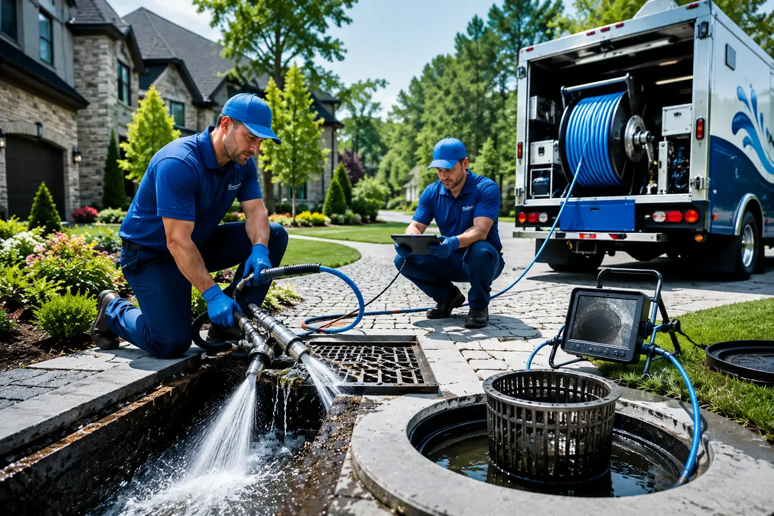 Local outdoor drain cleaning professionals in Kyle, WV